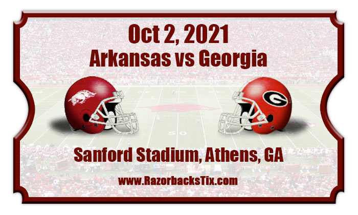 Arkansas Razorbacks vs Bulldogs Football Tickets